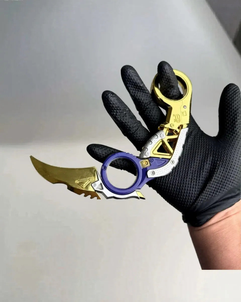 Karambit Raptor Apex Legends Dorado