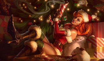 Candy Cane Miss Fortune