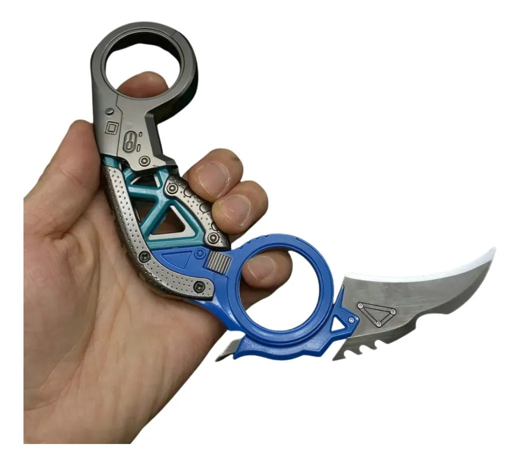 Karambit Raptor Apex Legends Azul