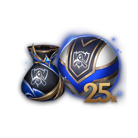 Paquete de orbes prémium de Worlds (x25)
