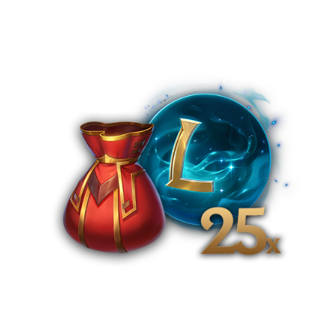 Paquete de orbes prémium del Invocador (x25)