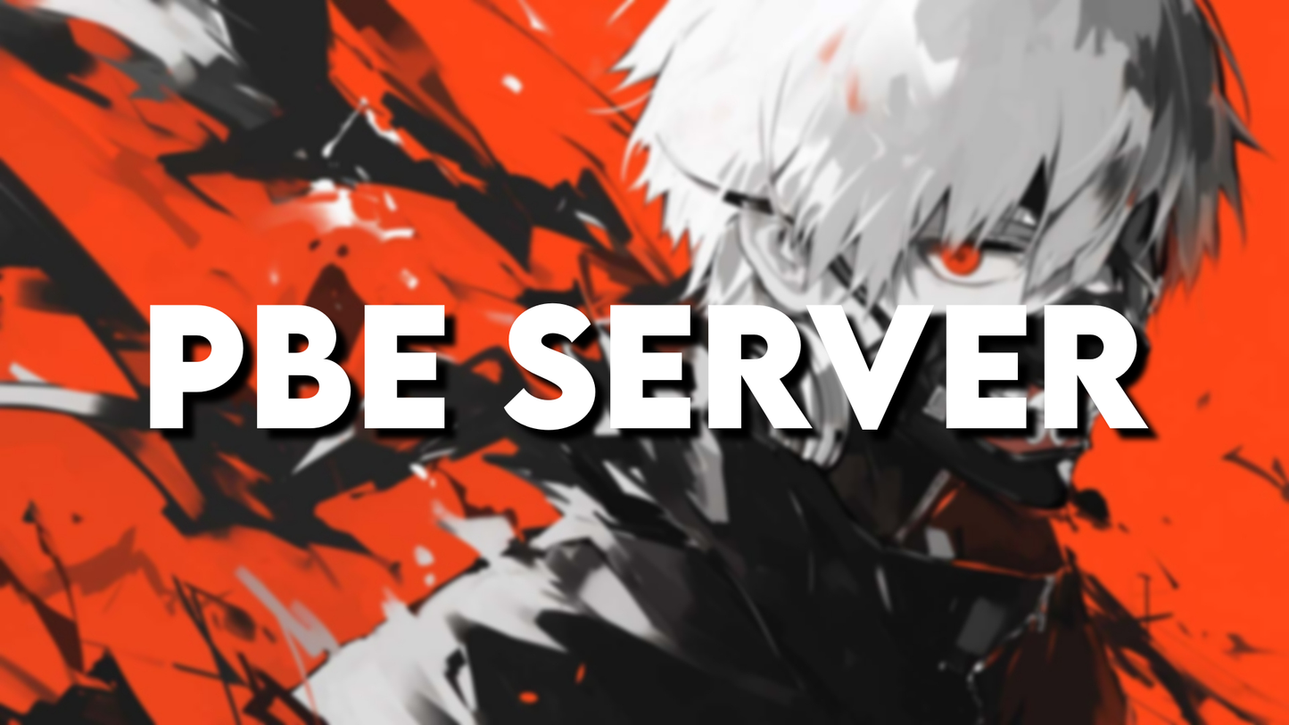 {PBE} Cuenta Test Server - 200.000 RP