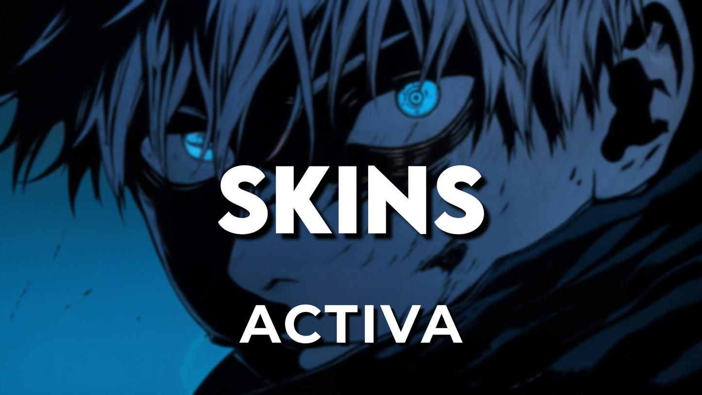 {LAS} Cuenta con SKINS - ACTIVA