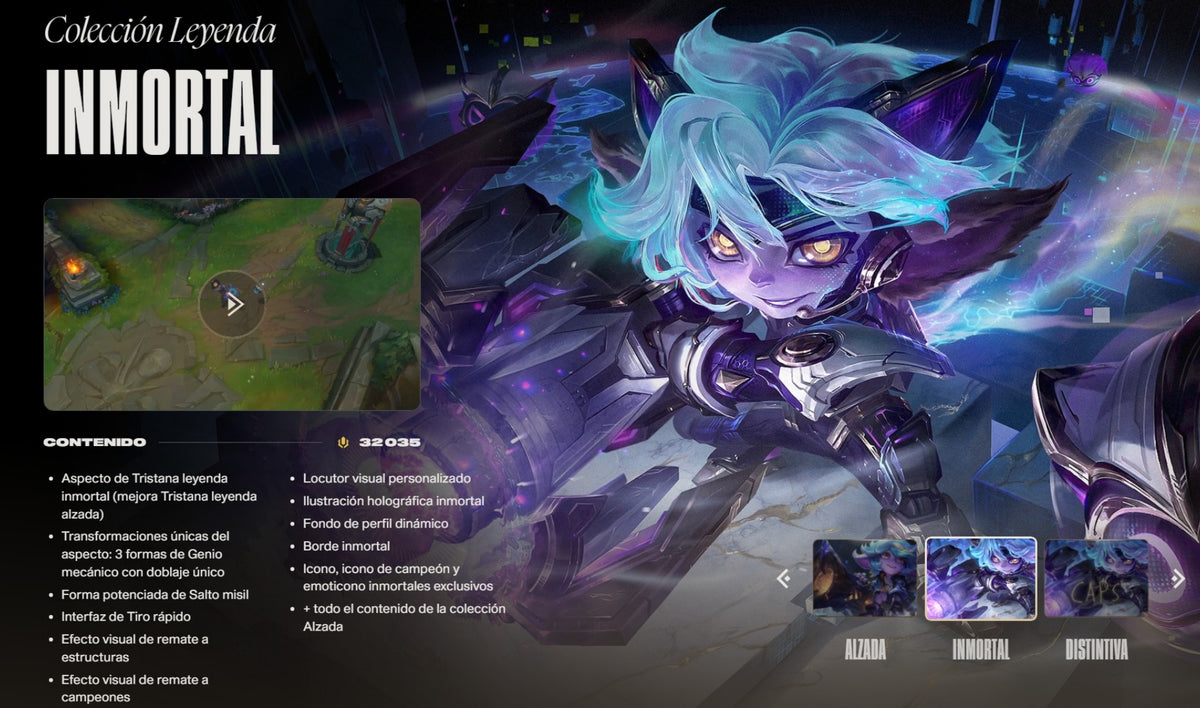 Hall of Legends: Leyenda inmortal