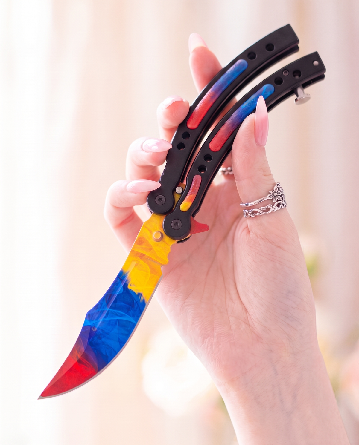 Cuchillo Mariposa de 25 CM